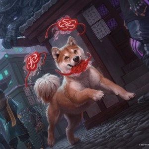 Spirited Companion - Kamigawa Neon Dynasty MtG Art