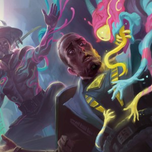 Assassin's Ink - Kamigawa Neon Dynasty MtG Art