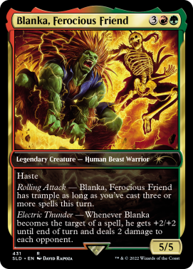 Blanka, Ferocious Friend