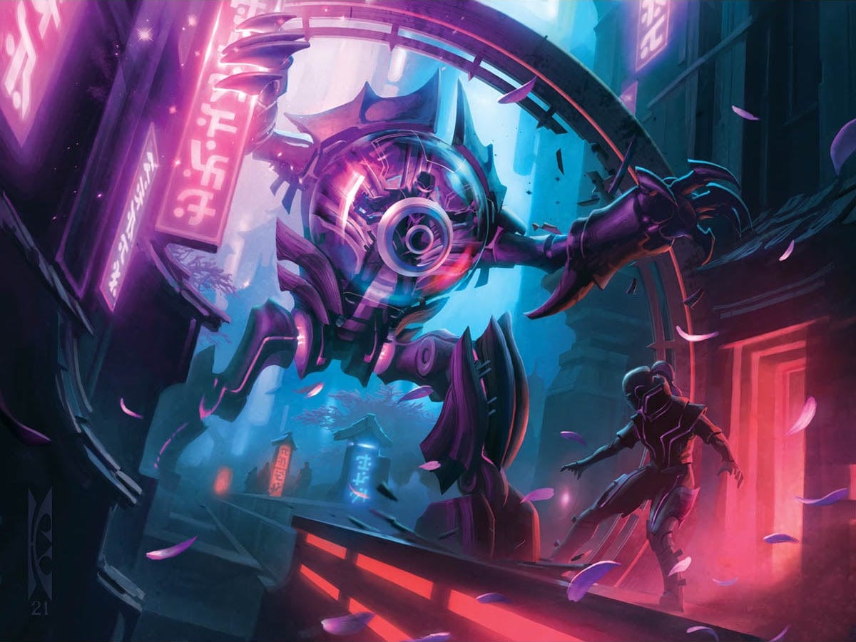 Brute Suit - Kamigawa Neon Dynasty MtG Art