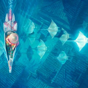 Discover the Impossible - Kamigawa Neon Dynasty MtG Art