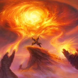 Explosive Singularity - Kamigawa Neon Dynasty MtG Art