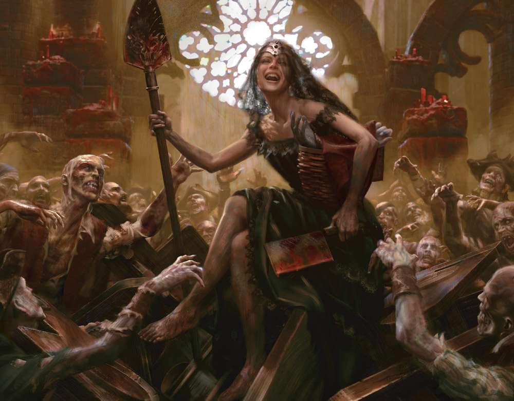 Gisa, Glorious Resurrector - Innistrad Midnight Hunt MtG Art