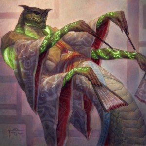 Historian’s Wisdom - Kamigawa Neon Dynasty MtG Art