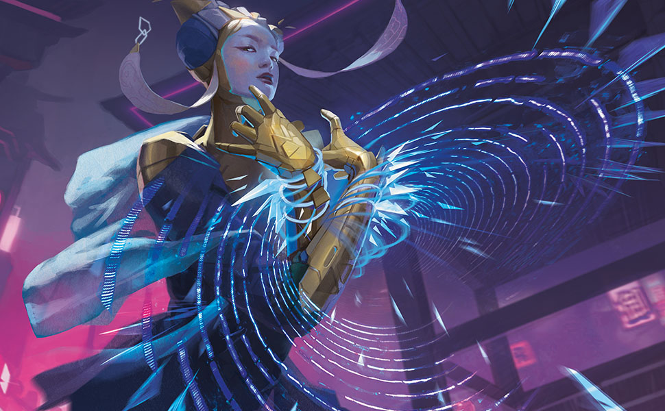 Moonsnare Prototype - Kamigawa Neon Dynasty MtG Art