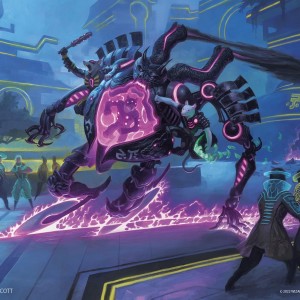 Reckoner Bankbuster - Kamigawa Neon Dynasty MtG Art