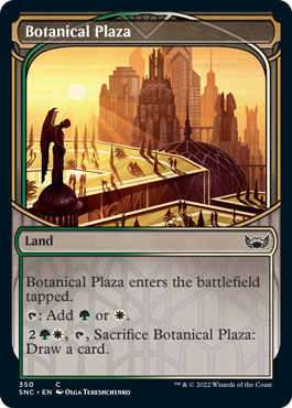 Botanical Plaza (Variant) - Streets of New Capenna