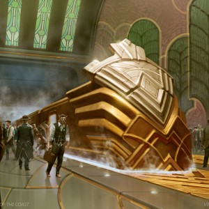 Capenna Express - Streets of New Capenna MtG Art