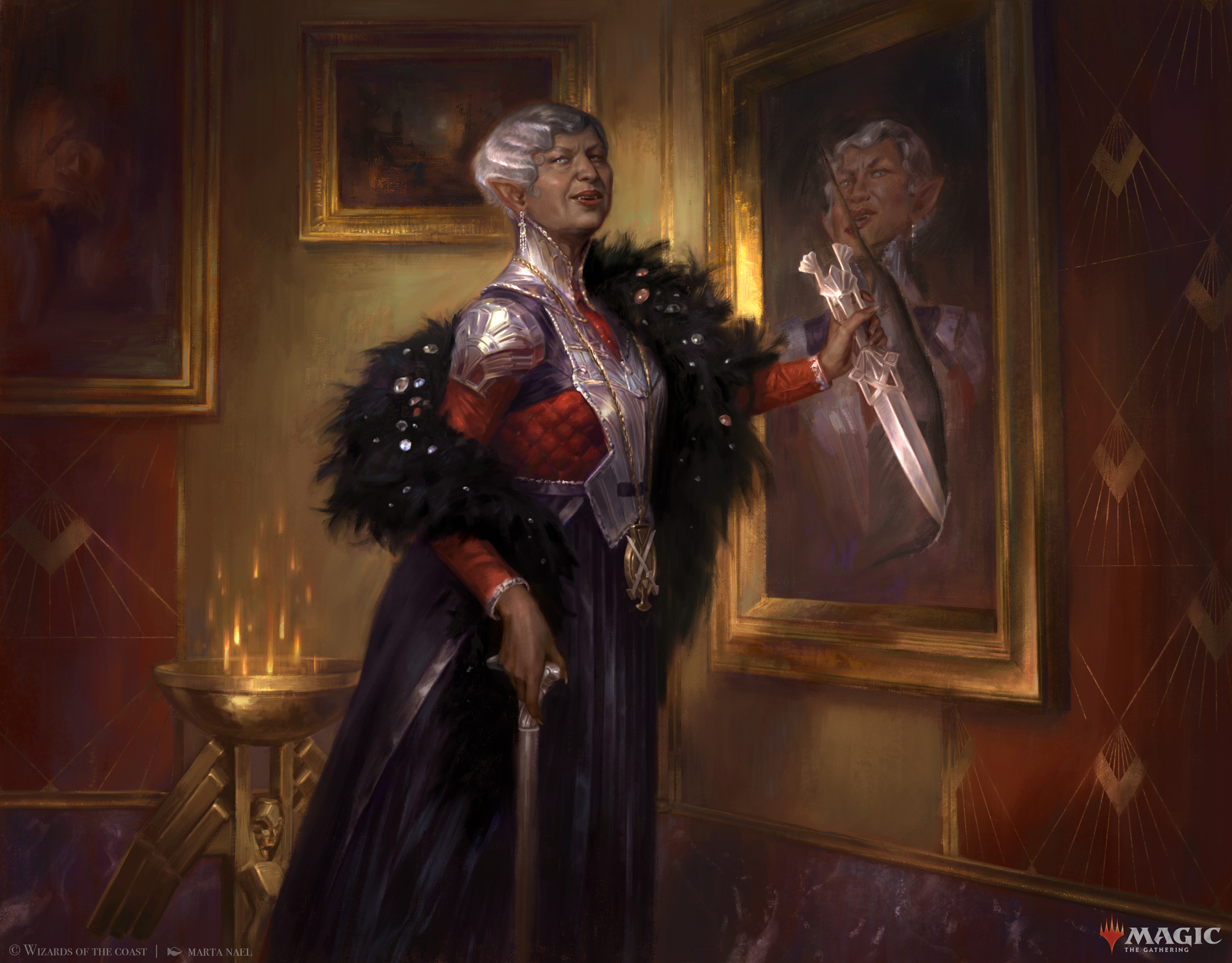 Evelyn, the Covetous - Streets of New Capenna MtG Art