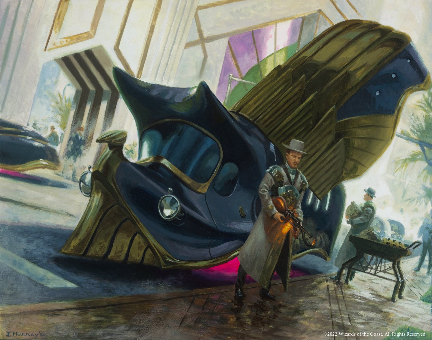 Hoard Hauler - Streets of New Capenna MtG Art