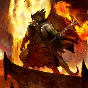 Pyre-Sledge Arsonist - Streets of New Capenna MtG Art