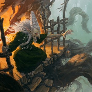 Baba Lysaga, Night Witch - Battle for Baldur's Gate MtG Art