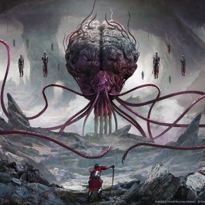 Elder Brain (Variant) - Battle for Baldur's Gate MtG Art