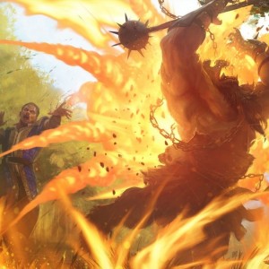 Fireball - Battle for Baldur's Gate MtG Art