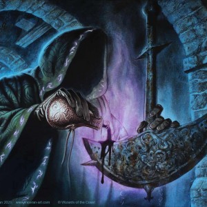 Scion of Halaster - Battle for Baldur's Gate MtG Art