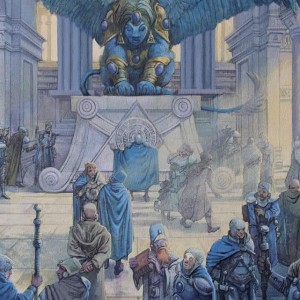 Azorius Chancery - Double Masters 2022 MtG Art