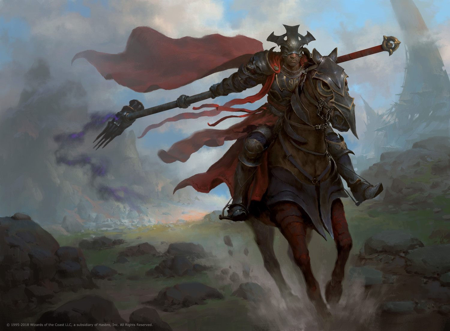 Cabal Paladin - Dominaria MtG Art