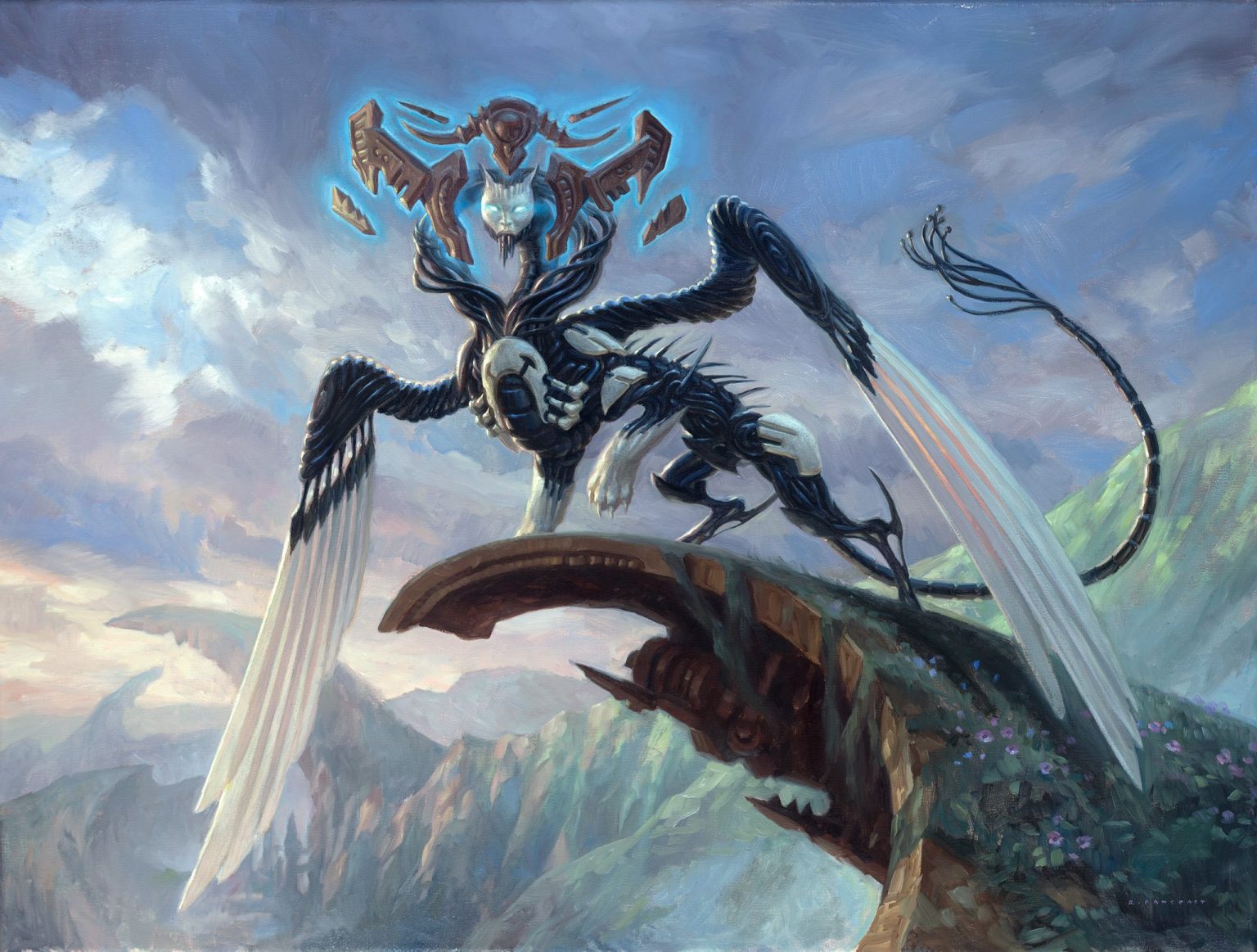 Defiler Of Dreams Mtg Art From Dominaria United Set By Ryan Pancoast