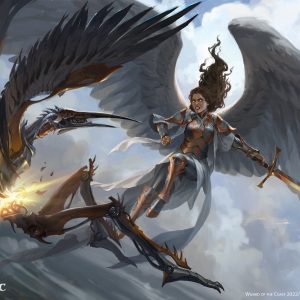 Destroy Evil - Dominaria United MtG Art