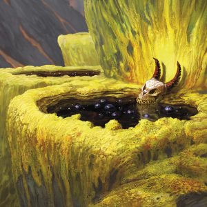 Sulfurous Springs - Dominaria United MtG Art