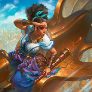 Talas Lookout - Dominaria United MtG Art