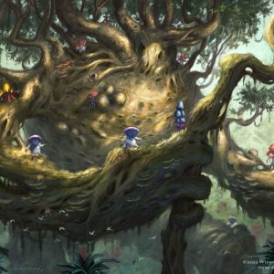 Mossbeard Ancient - Dominaria United MtG Art