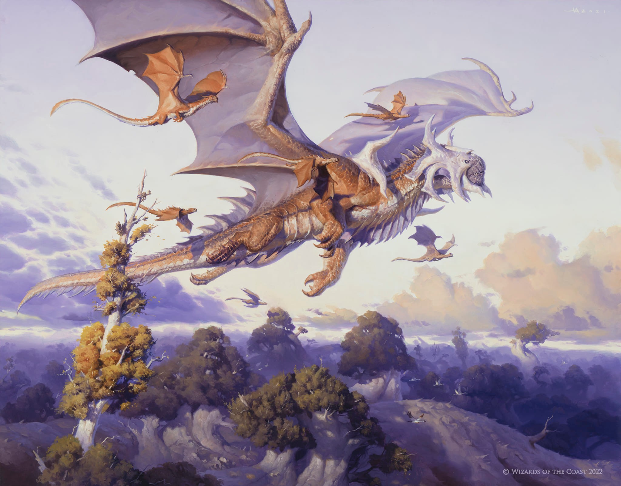 Rith, Liberated Primeval - Dominaria United MtG Art