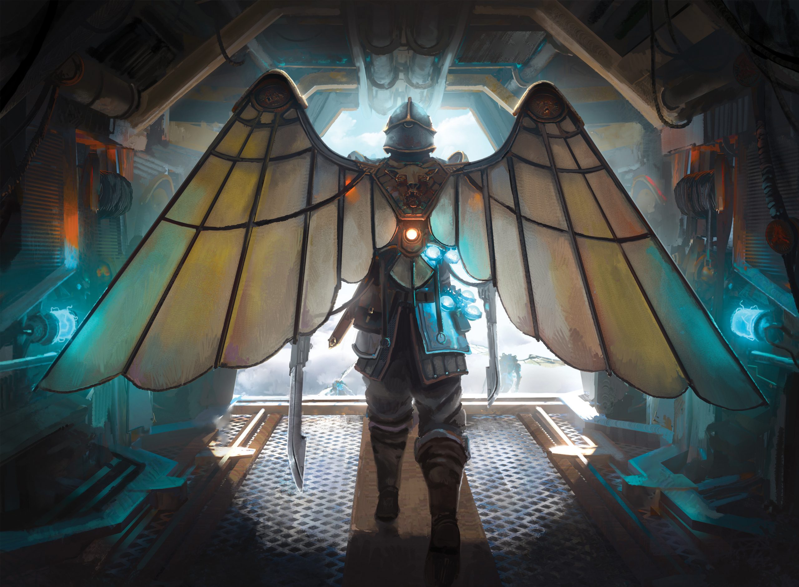 Aeronaut's Wings - The Brothers' War MtG Art