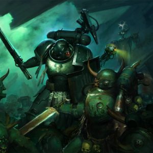 And They Shall Know No Fear - Warhammer 40000 MtG Art