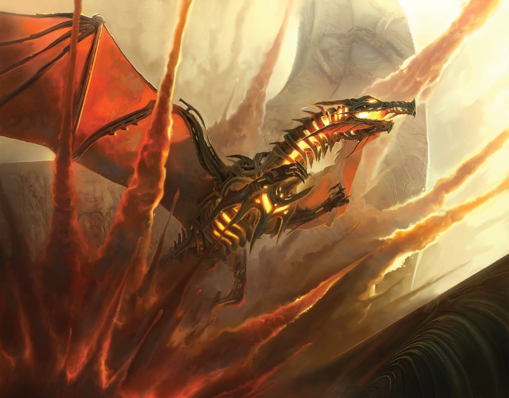 Artificer's Dragon MtG Art from The Brothers' War Set by Leon Tukker ...