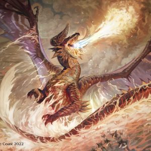 Blast-Furnace Hellkite - The Brothers' War MtG Art