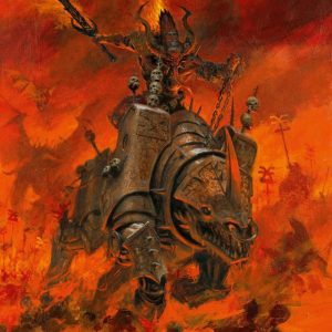 Bloodcrusher of Khorne - Warhammer 40000 MtG Art