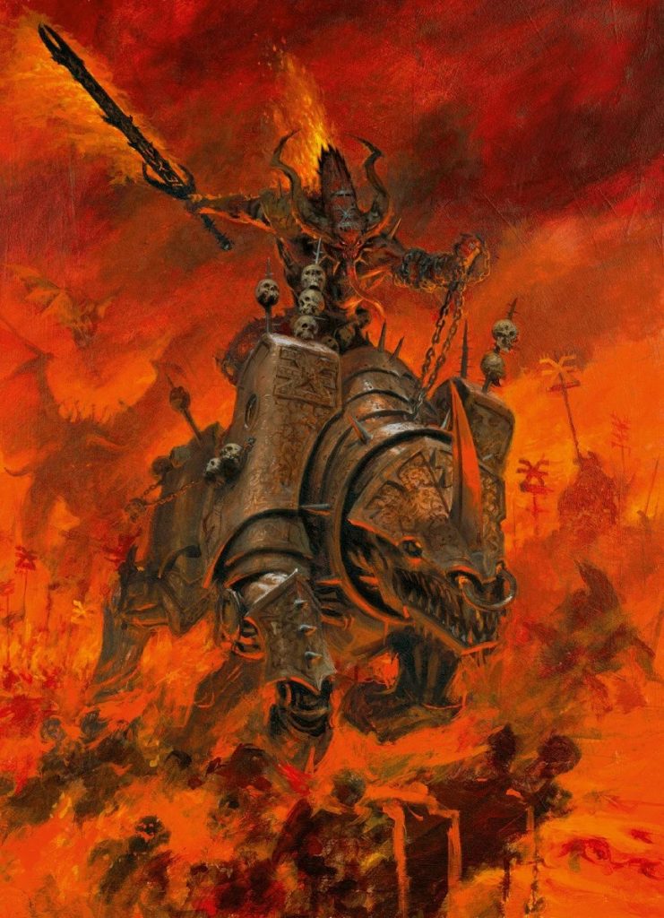 Bloodcrusher of Khorne MtG Art from Warhammer 40000 Set by Games ...