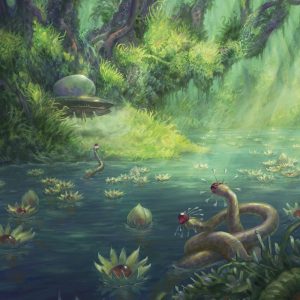 Breeding Pool - Unfinity MtG Art