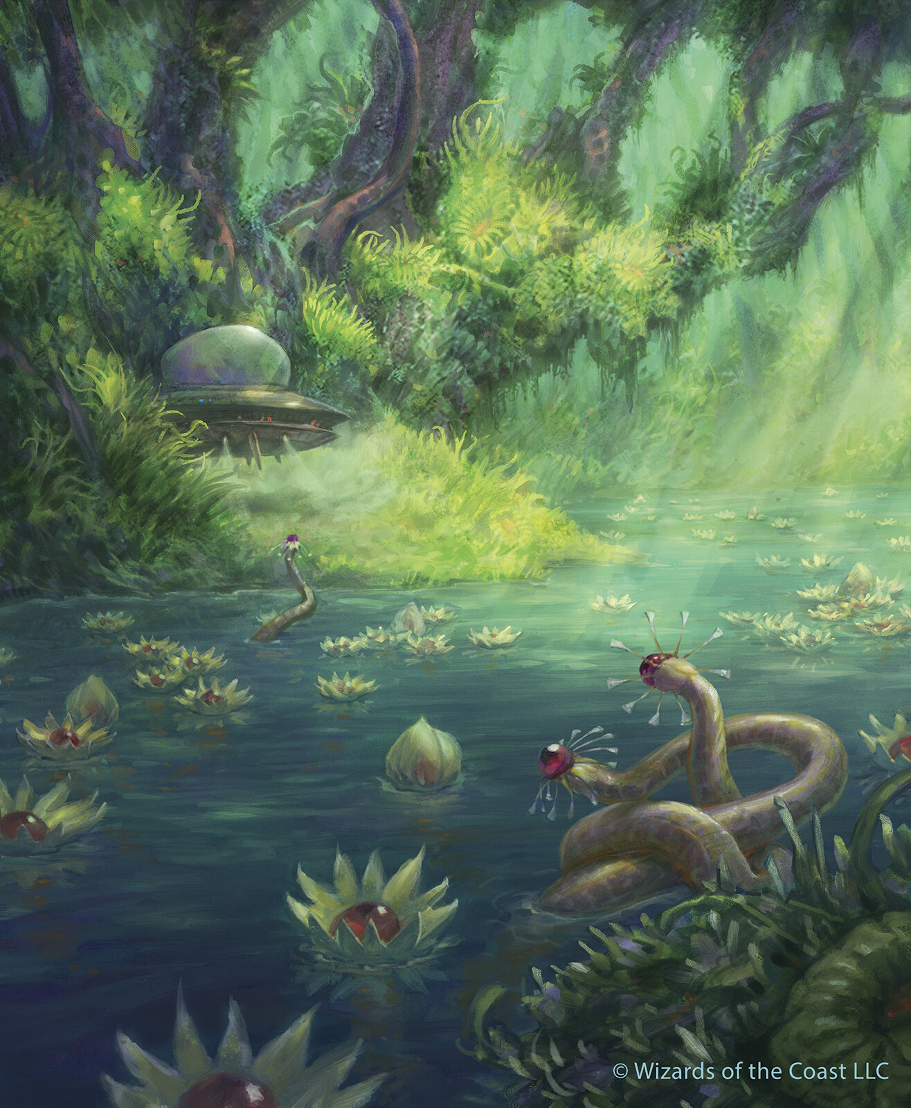 Breeding Pool - Unfinity MtG Art