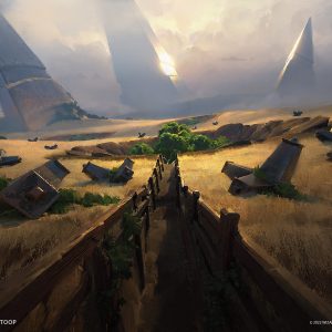 Brushland - The Brothers' War MtG Art