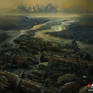 Choked Estuary - Warhammer 40000 MtG Art