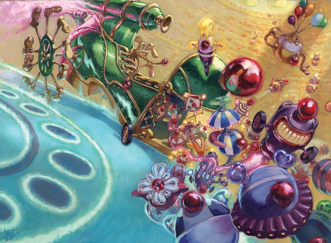 Clown Car - Unfinity MtG Art