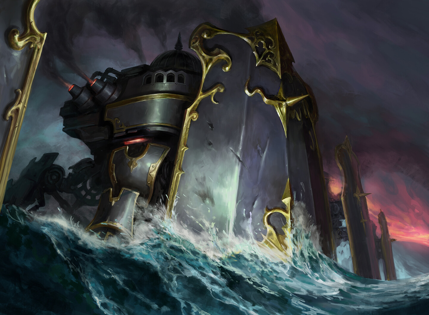 Coastal Bulwark - The Brothers' War MtG Art