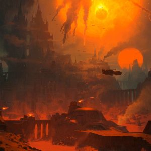 Command Tower 2 - Warhammer 40000 MtG Art