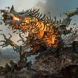 Disfigure - The Brothers' War MtG Art