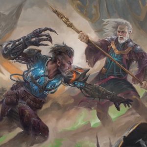 Epic Confrontation - The Brothers' War MtG Art