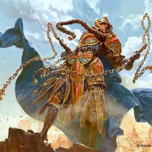 Fallaji Chaindancer - The Brothers' War MtG Art