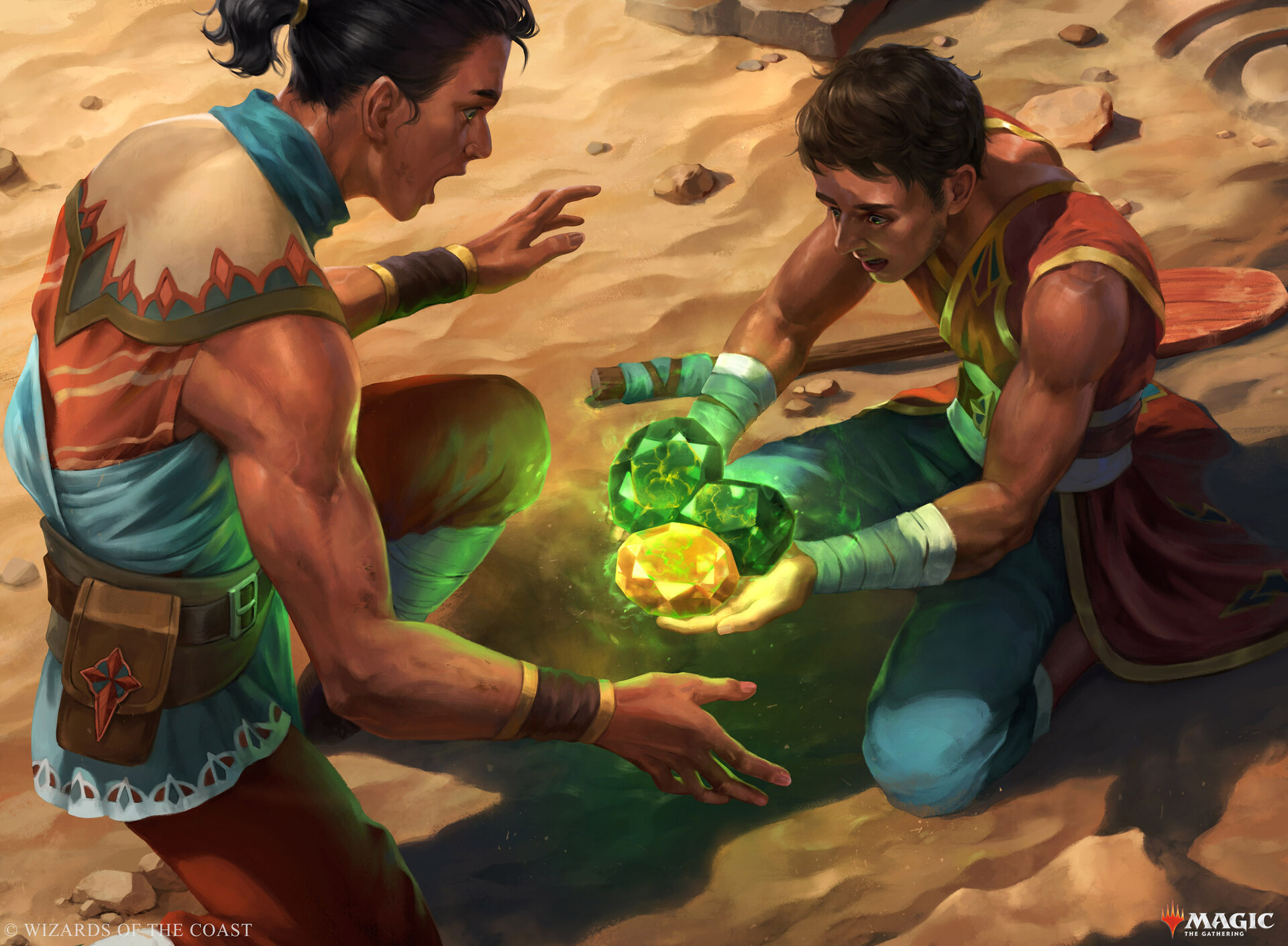 Fallaji Excavation - The Brothers' War MtG Art