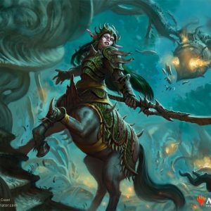 Gaea's Courser - The Brothers' War MtG Art