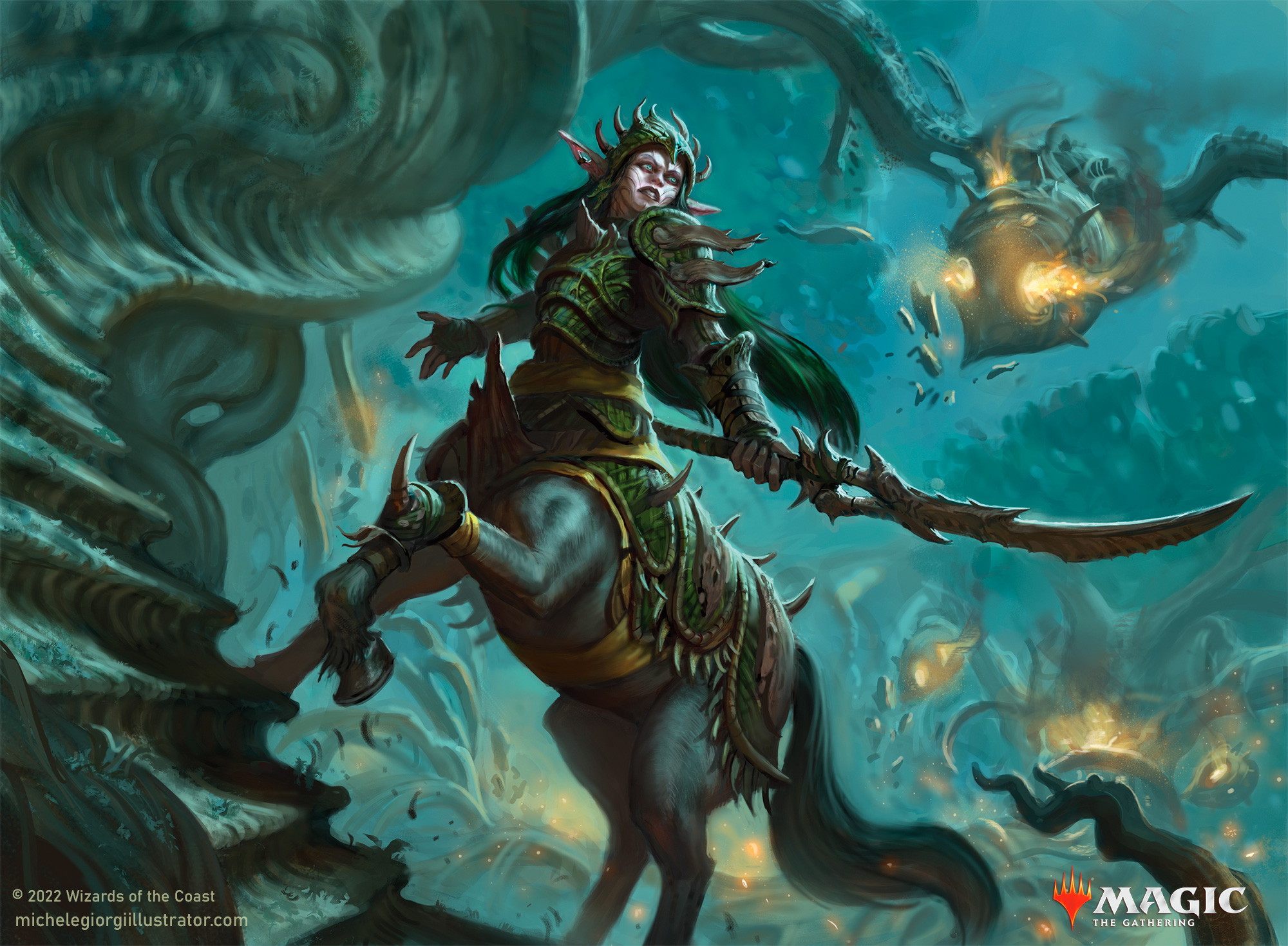 Magic the Gathering Art by Michele Giorgi Art of Magic the