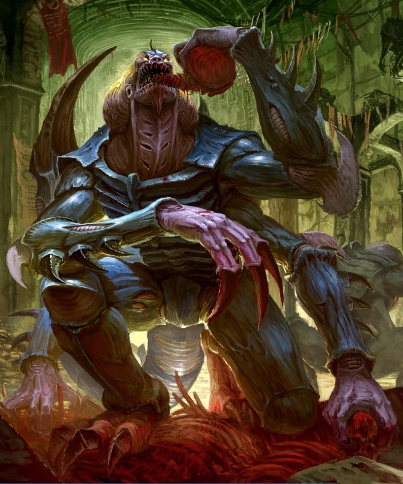 Genestealer Patriarch - Warhammer 40000 MtG Art