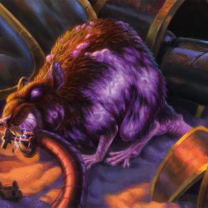 Gnawing Vermin - The Brothers' War MtG Art