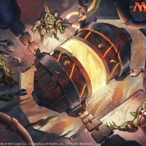 Goblin Firebomb - The Brothers' War MtG Art