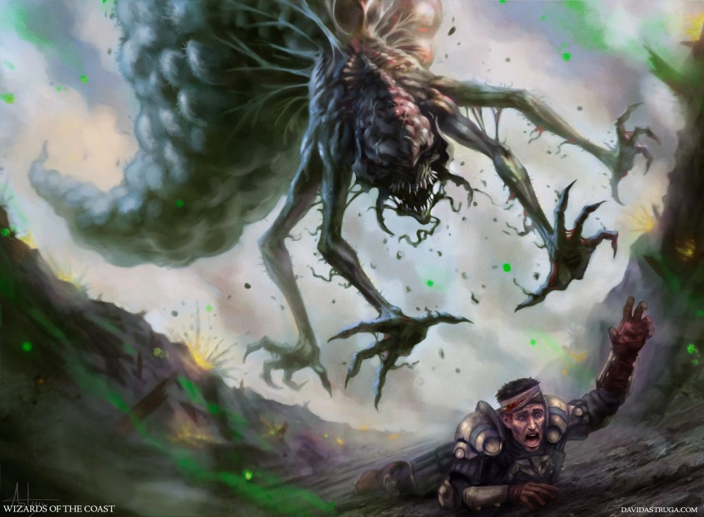 Gurgling Anointer MtG Art from The Brothers' War Set by David Astruga ...